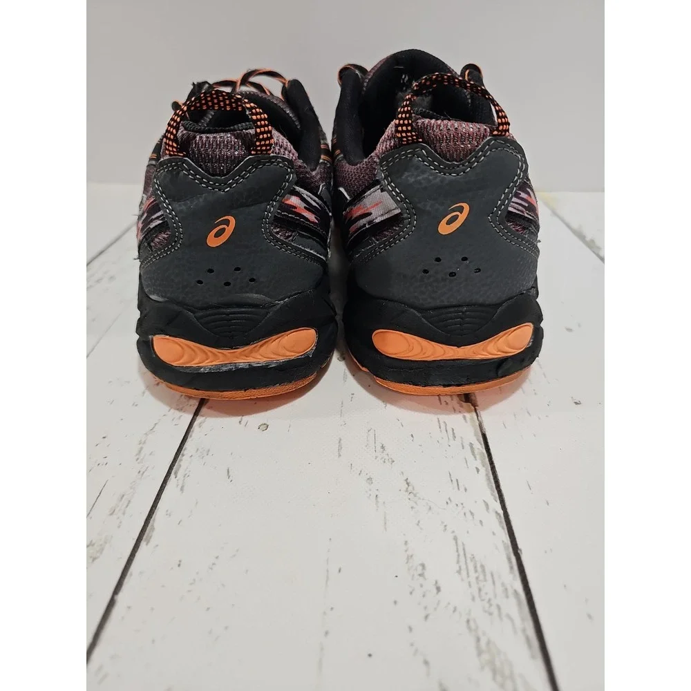 ASICS GEL Venture 5 Orange Grey mens Running Shoes Low Top Sneakers Size 13 US